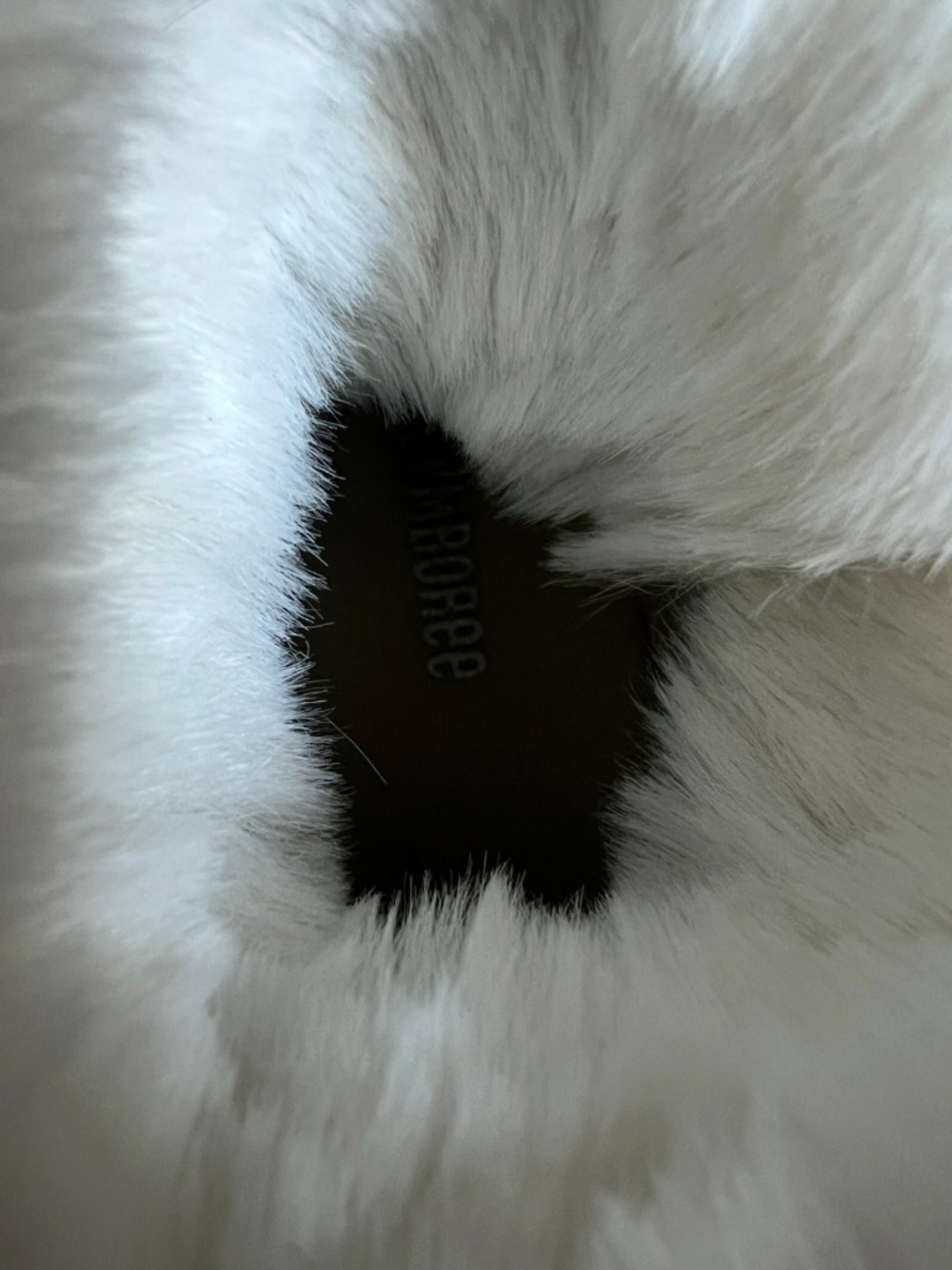 Gymboree White Faux Fur Winter Boots Size 7 Toddler NWOT - Picture 4 of 5